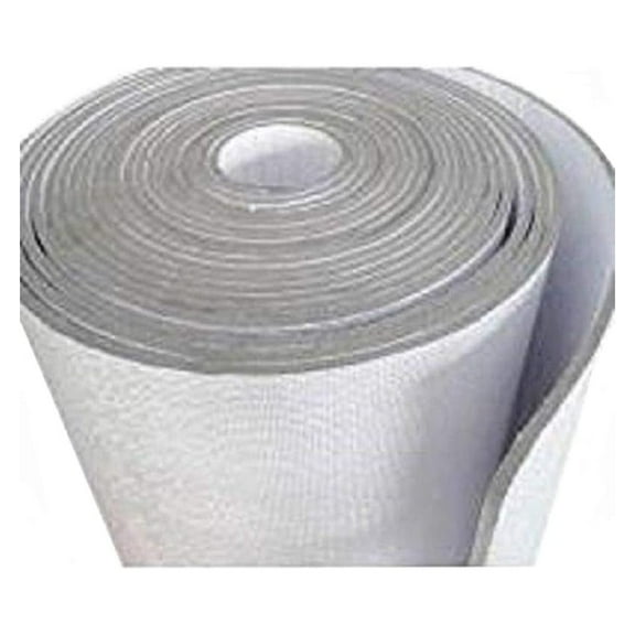 Reflective Foam Insulation Roll - 2ft x 100ft Radiant Barrier - White Faced Solid Vapor Barrier for Warehouse, Residential Buildings, Attic, Walls