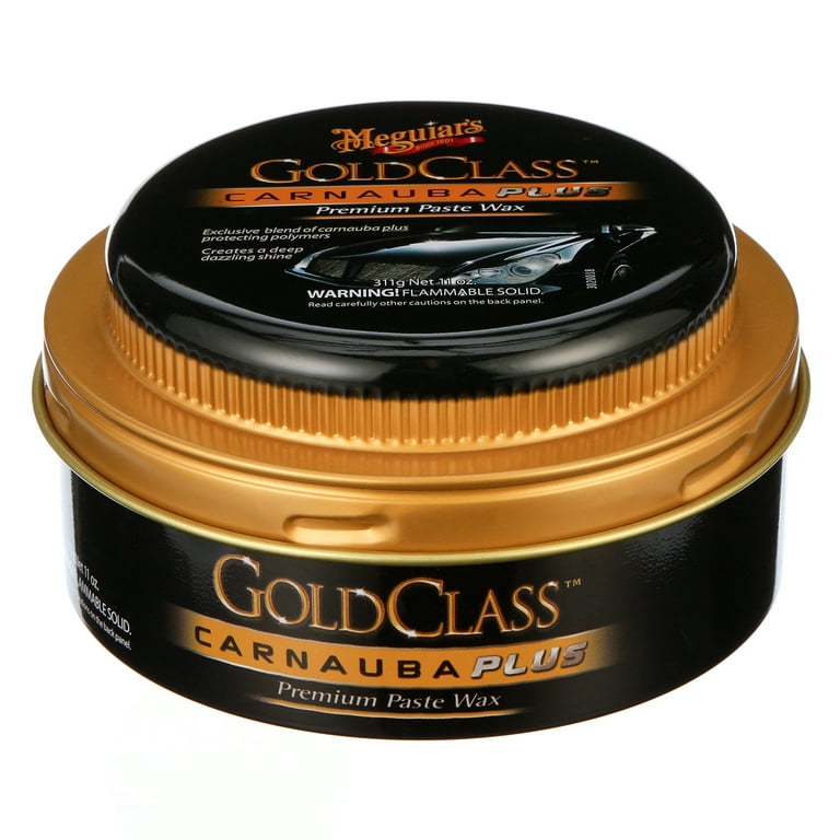 Meguiars Gold Class Carnauba Plus Premium Paste Wax, 11 oz., Paste G7014J -  Advance Auto Parts