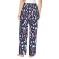 thumbnail image 3 of Daiia Watercolor Marine Animals Women's Sleep Pant with Pockets and Drawstring,Pajama Pants-Medium, 3 of 9