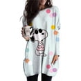 thumbnail image 3 of Sudadera con capucha de dibujos animados de Snoopy para mujer, edición de primavera y otoño, sudadera con cuello redondo para mujer, nueva moda 2024, ropa deportiva para parejas, 3 of 5