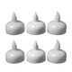 thumbnail image 1 of EeaseMX 4 velas LED flotantes decorativas impermeables para bodas, fiestas, spas y baños (luz blanca cálida), 1 of 7