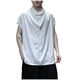 thumbnail image 1 of pstuiky Camiseta sin mangas para hombre, Camiseta sin mangas de cuello redondo y seda helada de color liso informal para hombre Camisas para hombres xl, 1 of 3