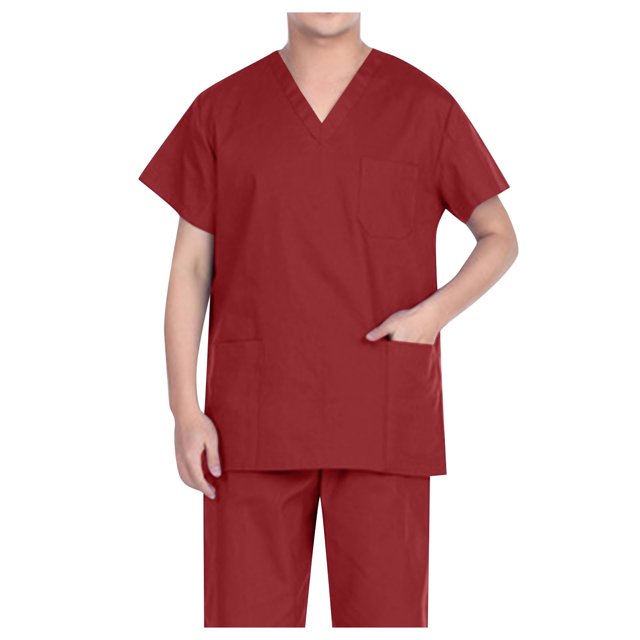 Playeras Cuello V Para Hombre, Conjunto De 2 Piezas De Camiseta De Manga Corta Con Cuello Redondo Y Pantalones Cortos Con Cordón Y Estampado De Letras Y Números, Adecuado Para El Verano