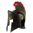 thumbnail image 3 of ColoMX Novedad casco romano sombrero de soldado fiesta fiesta Cosplay casco de gladiador, 3 of 7