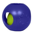 thumbnail image 2 of CHOK Plastic Teaser Ball Dog Toy  10 in  Blue, 2 of 5