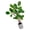B, variant on Plastic Miniature Faux Plant in a Gray Cylindrical Pot for Small Room Layouts, Model Displays, and Tabletop Arrangements