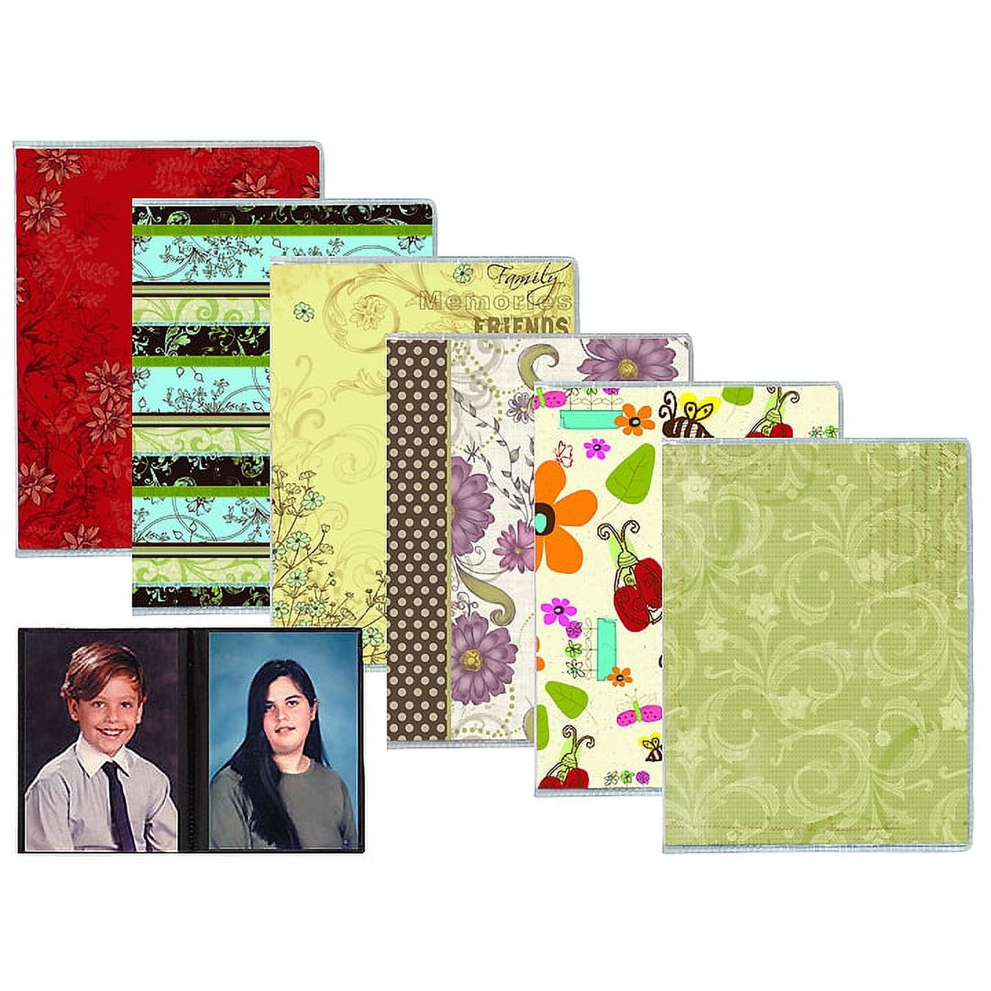 Pioneer Photo Albums 6.4 x 4.8 Multicolor Purse Photo Album Holds 36 - 4 x 6 Photos