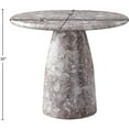 thumbnail image 3 of Meridian Furniture Cosenza Brown 36" Indoor/Outdoor Concrete Dining Table, 3 of 7