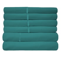 6 Piece Premium Bamboo Sheet Set, Deep Pockets, 45 Colors, 2200 Count, Sily Soft, by Lexington Elegance