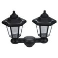 thumbnail image 4 of Teissuly Outdoor Post Lights Waterproofs Decorative Floor Lamp Vintage For Patio Garden Backyard Front/Back Door Two Post Headlights Solar Floor Lamps, 4 of 9