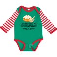 thumbnail image 3 of Inktastic 1st Hanukkah Childs Dreidel Boys or Girls Long Sleeve Baby Bodysuit, 3 of 5