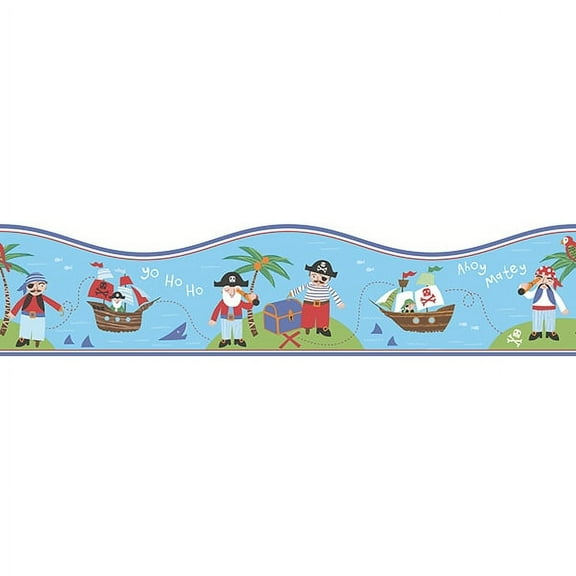 Pirates Blue Border