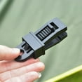 thumbnail image 5 of Camping Clamps Clip Buckle Sports & Entertainment Lock Grip Tent Tighten Lock Tent Accessories Tarp Clip Wind Rope Buckle RED 5PCS, 5 of 8