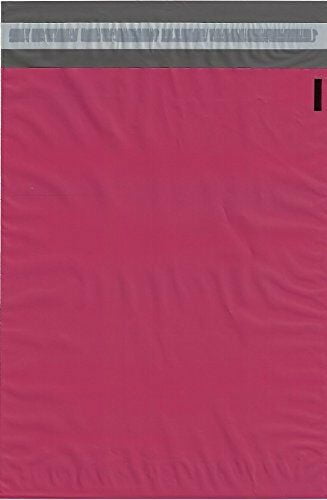 25 10x13 HOT PINK Poly Mailers Shipping Envelopes Couture Boutique Bags 