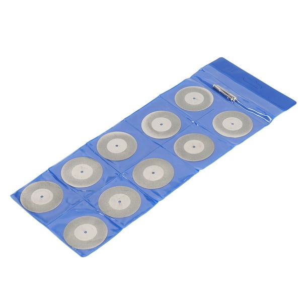 Muela abrasiva redonda ahorro de mano de obra Disco de corte de diamante de tamaño estándar resistente a impactos de alta dureza con 2 piezas de varillas de conexión para Octpeak Otros