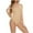 Khaki, variant on Lolmot Plus Size Jumpsuits for Women Sexy V Neck Sleeveless Sling Ribbed Tank Thong Bodysuits Tummy Control Shapewear Tank Top Romper