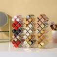 thumbnail image 4 of Organizador de lápiz labial en forma de pez, paquete de 1, soporte para guardar brillo de labios, para 16 lápices labiales, perfecto para maquillaje, cosméticos, tocador y exhibición de tocador., 4 of 5