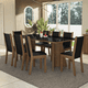 thumbnail image 2 of Juego de Comedor con Mesa y 8 Sillas Madesa Justine Marrón/Negro, 2 of 9