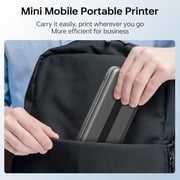 Portable Printers Wireless, M832 Bluetooth Thermal Printer, Inkless Mobile Printer Support 8.5'' x 11'' & A4 Thermal Paper, Compatible with iPhone Android Laptop for Office Car Home