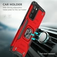 thumbnail image 7 of NIFFPD Galaxy A03S Phone Case Samsung A03S Case Magnetic Car Mount Ring Kickstand Cover Case Samsung Galaxy A03S Red, 7 of 7
