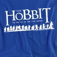 thumbnail image 2 of The Hobbit Walking Logo Women's T Shirt, Royal, X-Large, 2 of 6