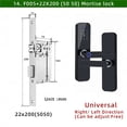 thumbnail image 2 of IP65 Waterproof Lock Electronic Smart Door Lock With Fingerprint/Smart Card/Password/Key/APP Unlock ,Integrated Smart Home, 2 of 6