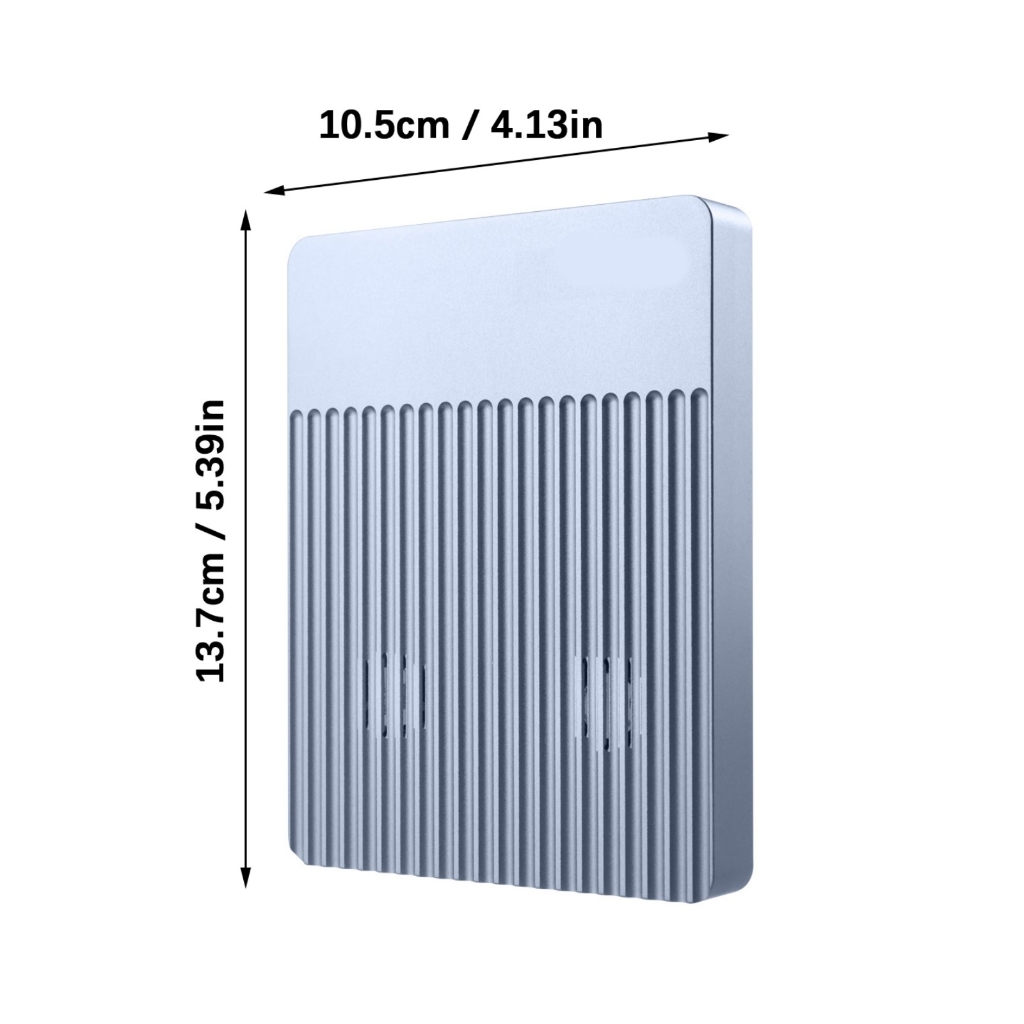 4 Drive NVMe Enclosure Case With Wide Compatibility And Fast Speed For Video Editing