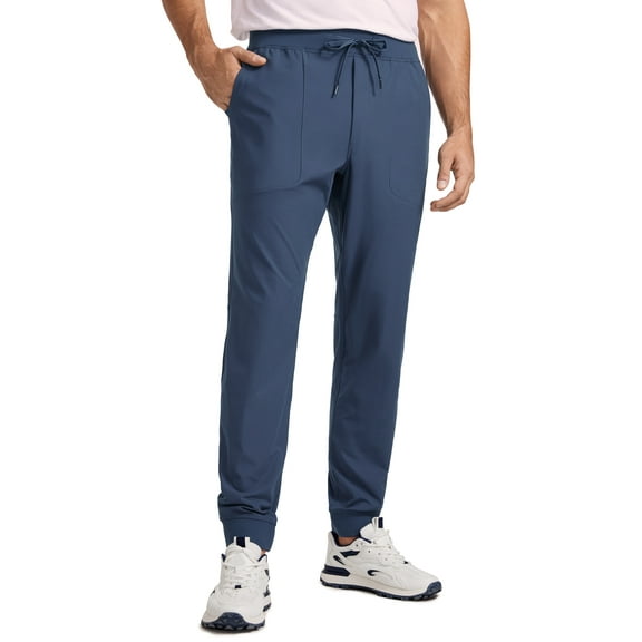 CRZ YOGA All Day Comfy Golf Joggers for Men 30" Quick Dry Lightweight Work Casual Pants with Pockets
