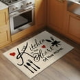 thumbnail image 3 of Farmhouse Retro Bathroom Rug Washable 2x3 Entryway Rug Non Slip Cartoon Funny Cook Theme Love Plaid Front Door Mat Low Pile Indoor Doormat Throw Floor Carpet for Kitchen Bedroom Entrance, 3 of 8