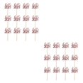 thumbnail image 4 of Matsuzay 12 piezas de oro rosa Hello 2021 número Cupcake Toppers Feliz Año Nuevo adornos para pasteles para Navidad suministros para fiestas Type1 NO1, 4 of 6