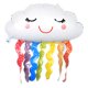 thumbnail image 4 of 8 globos de nube de arco iris, globos de bellota sonriente, decoración de globos de aluminio, fiesta temática de arco iris, decoración de fiesta de cumpleaños, diseño de escenario de boda Sailing Electrónica, 4 of 4