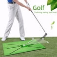 thumbnail image 1 of Venta caliente de tapete de golf para prácticas de golf en interiores y exteriores, tapete auxiliar portátil para entrenamiento de impacto de golf, 1 of 5