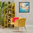 thumbnail image 4 of Stupell Industries Modern Tropical Abode Abstraction Black Floating Frame Canvas Art, 25 x 25, by Irena Orlov, 4 of 8