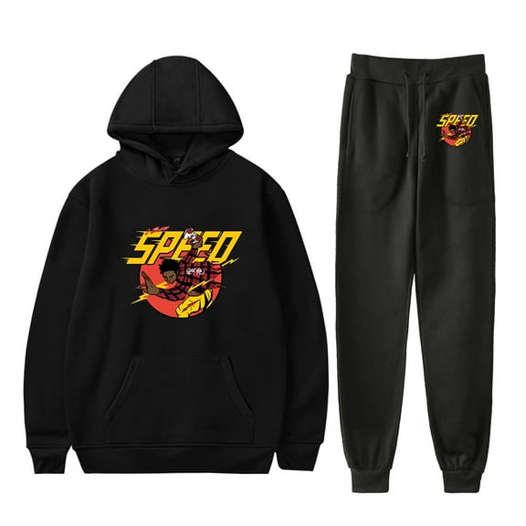 IShowSpeed Hoodie Suit Pullover Pants Suit Two Piece Suit Man/Woman Hip Hop