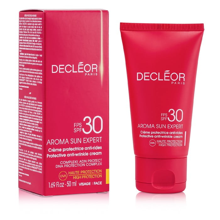 decleor face sun cream