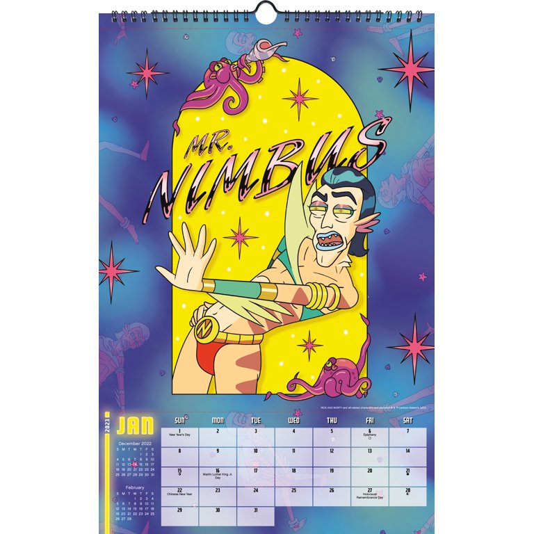 Trends International 2023 Dragon Ball Z Wall Calendar