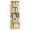 Natural Wood, variant on JaxSteam 4-Tier 360° Rotating MDF Bookshelf, 49.8" Spinning Corner Bookcase Tower, Natural Wood Finish