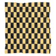 thumbnail image 5 of Checkerboard Grid Flannel Throw Blanket - Soft & Warm - Bed Throw Blanket for Couch Bed Sofa - All-Season Comfort 50x60 (Black), 5 of 5