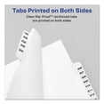 thumbnail image 3 of Preprinted Legal Exhibit Side Tab Index Dividers, Avery Style, 25-Tab, 76 To 100, 11 X 8.5, White, 1 Set, (1333) | Bundle of 5, 3 of 7