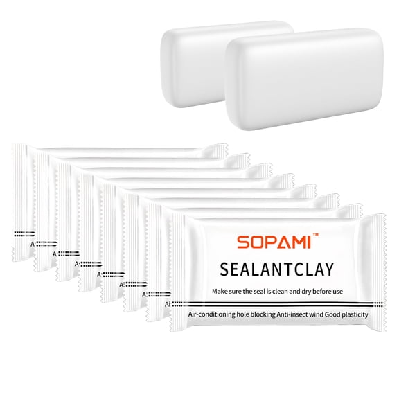 SOPAMI Sealant Clay-Waterproof Sealant Putty for Quick Mending Mud&Duct 20Pcs