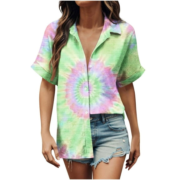 Womens Tunic Tops Dressy Casual Short Sleeve Plus Size Shirts for Women 3X Red Shirts for Women