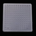 thumbnail image 3 of BLESIYA 4x6Pcs Clear Perler Beads Pegboard fits 5mm Bead for DIY Children Craft Square 4 Pcs, 3 of 5