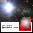 thumbnail image 3 of HLONK Lumens Super-Bright LED Tactical Flashlight Rechargeable COB Work Light, 3 of 7