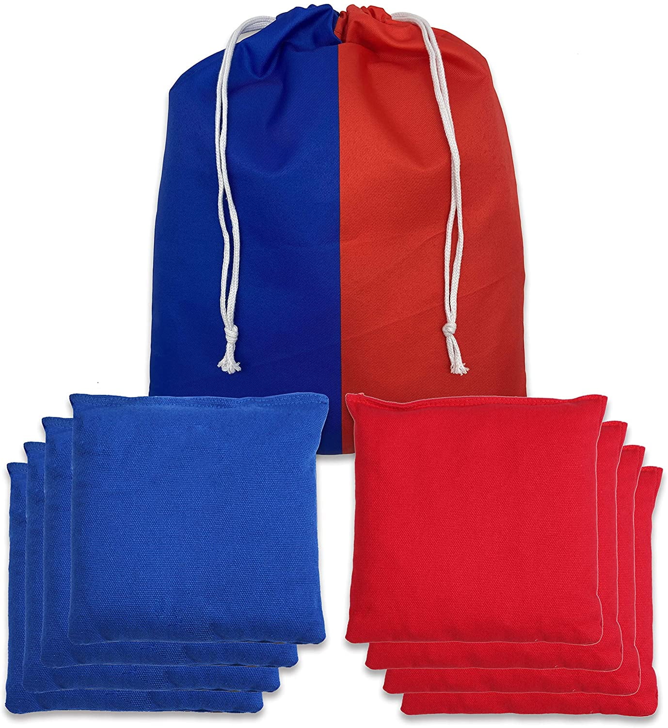 8 ALL WEATHER CORNHOLE BAGS made w UK University of KENTUCKY WILDCATS Fabric 