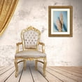 thumbnail image 3 of 1x Studio III 23x32 Gold Ornate Wood Framed with Double Matting Museum Art Print Titled - Pampas Grass Blue, 3 of 4
