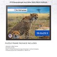 thumbnail image 2 of ArtToFrames 38.6x29.5 Inch - 98x75 CM Brown Puzzle Frame for 2000 piece Puzzles.1.25 Inch Custom MDF Puzzle Frames, Coffee - Comes with Economy Acrylic, 2 of 7