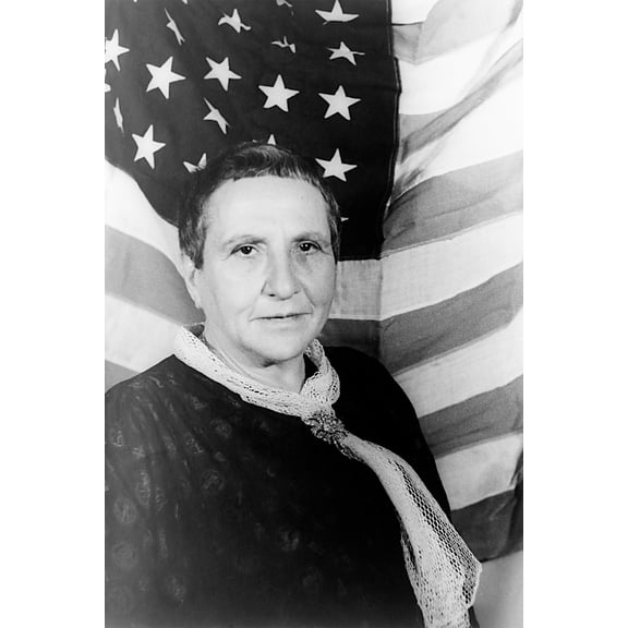24x36 gallery poster, Gertrude Stein, 1935