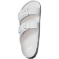 thumbnail image 7 of NORTY Women's Indoor Outdoor 2 Strap Adjustable Buckles Slide Sandal 41955-8B(M)US (White), 7 of 7