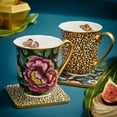 thumbnail image 4 of Spode Creatures of Curiosity Black Floral 12 Ounce Mug, 4 of 7