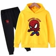 thumbnail image 1 of 2022 otoño bebé niños deporte ropa Casual Marvel Spider-man conjuntos de ropa para niños disfraces algodón ropa de bebé 3-16 años Old140CM zhangmengya CONDUJO, 1 of 2